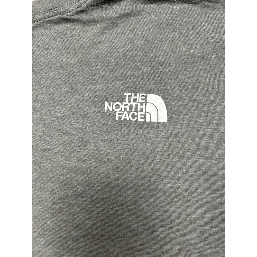 The North Face T-Shirt Cotton Poly Heather Gray XL Mens
